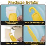 Pndeyo 6-Piece Silicone Spatula Set for Kitchen