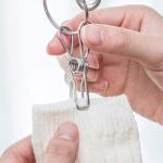 Double Stainless Steel Drying Rack with Clips