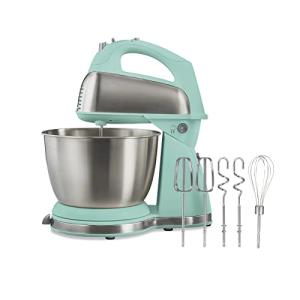 Hamilton Beach Classic Stand and Hand Mixer, Blue