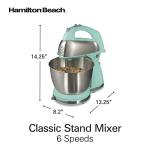 Hamilton Beach Classic Stand and Hand Mixer, Blue