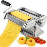 Nuvantee 2-in-1 Pasta Maker with Adjustable Thickness