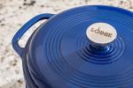 Lodge 6 Quart Enameled Cast Iron Dutch Oven