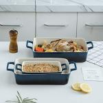 KOOV 3-Piece Ceramic Bakeware Set in Blue