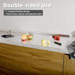 Large Stainless Steel Cutting Board for Kitchen
