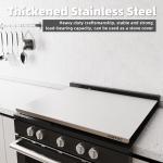 Large Stainless Steel Cutting Board for Kitchen