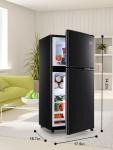 KRIB BLING 3.5 Cu.Ft Compact Refrigerator with Freezer