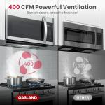 GASLAND 30" Stainless Steel Over the Range Microwave