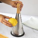 Rae Dunn Stainless Steel Multifunction Grater and Zester