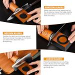 Orivix 4-Angle Rolling Knife Sharpener Kit