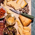 HexClad 3.5-Inch Damascus Paring Knife with Pakkawood Handle