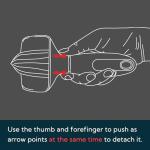 KITCHENDAO 4-in-1 Lemon Zester Tool