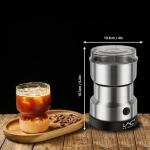 Electric Coffee and Spice Grinder with Stainless Steel Blades
