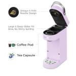 CHULUX Slim Single Serve Coffee Maker, Lavender