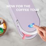 CHULUX Slim Single Serve Coffee Maker, Lavender