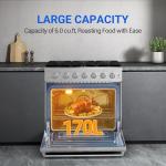 AAOBOSI 36” Gas Range Oven with 6 Burners