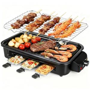 YOHAWJAN 2-in-1 Smokeless Indoor Grill 1500W