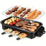 YOHAWJAN 2-in-1 Smokeless Indoor Grill 1500W