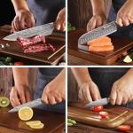 Sunnecko 5-Piece Professional Chef Knife Set