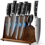 Piklohas 17-Piece Damascus Chef Knife Set