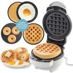 3 in 1 Mini Breakfast Maker for Waffles, Donuts, Eggs