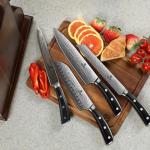 Piklohas 17-Piece Damascus Chef Knife Set