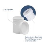 EZY DOSE Leak-Proof Ointment Jar Pack of 12