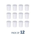 EZY DOSE Leak-Proof Ointment Jar Pack of 12