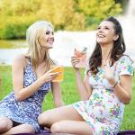 Vintage Glass Drinking Glasses Set of 6