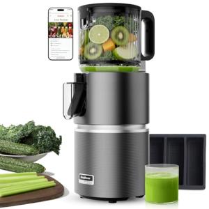 Anybear 350W Cold Press Juicer with Large Feed Chute