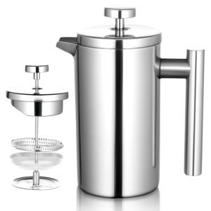 FrutPunch 17oz French Press with Built-in Scale