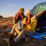 FrutPunch 17oz French Press with Built-in Scale