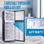 WANAI 5.0 CU.FT 2-Door Refrigerator and Freezer
