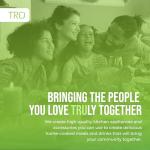 TRU Triple Buffet Server with 3 Crock Inserts