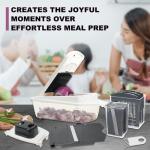 8-in-1 Vegetable Chopper and Mandoline Slicer