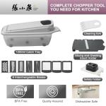 8-in-1 Vegetable Chopper and Mandoline Slicer