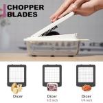 8-in-1 Vegetable Chopper and Mandoline Slicer