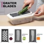 8-in-1 Vegetable Chopper and Mandoline Slicer