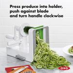 OXO Good Grips 3-Blade Spiralizer with Suction