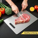 Pure Titanium Non-Stick Cutting Board - Dishwasher Safe
