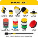 Holikme 30-Pack Power Scrub Brush Set