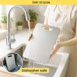 Pure Titanium Non-Stick Cutting Board - Dishwasher Safe