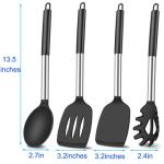 KLAQQED Silicone Spatula Set - 4 Pieces