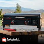 Megamaster Portable 2-Burner Gas Griddle