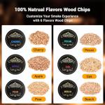 Electric Whiskey Smoker Kit with LED Lights