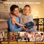 Electric Whiskey Smoker Kit with LED Lights