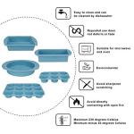 7-in-1 Nonstick Silicone Baking Tray Set