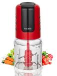 PULOYA 2-Cup Mini Electric Food Processor 400W