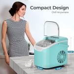 Portable Countertop Ice Maker - 26 lbs Daily Output