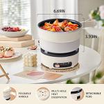 HYTRIC 2L Portable Electric Cooker with Dual Control