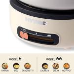 HYTRIC 2L Portable Electric Cooker with Dual Control